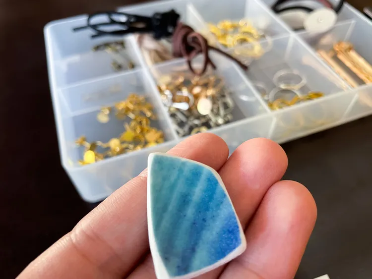 陽光美術館手作體驗素材。賴昀岫攝