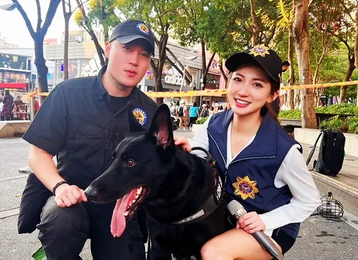 炒飯妹免費炒飯謝粉絲 週六變身女警宣導