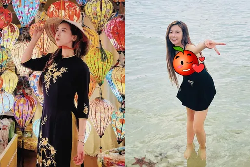 女神奎丁越南渡假大解放!爆乳洋裝全無用 揭秘海邊初體驗喊:好大