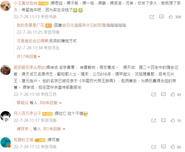 神人網民給出誠懇建議。翻攝自微博