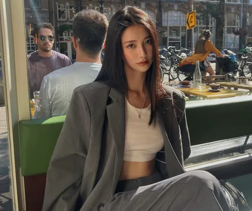 女粉絲哭暈!ØZI才坦承有固定約會對象 超高顏值辣模女友現形