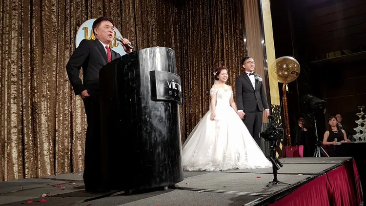 徐巧芯閃婚，竟是因台北市前市長郝龍斌透露的都市傳說。翻攝徐巧芯臉書