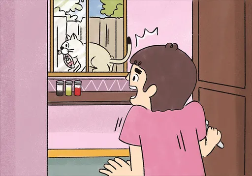 壹蘋派生活美語　小偷貓