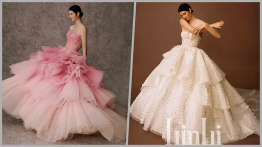 LinLi Boutique訂製初戀般的「可愛小情人」  以700小時手工縫綴的婚紗太夢幻