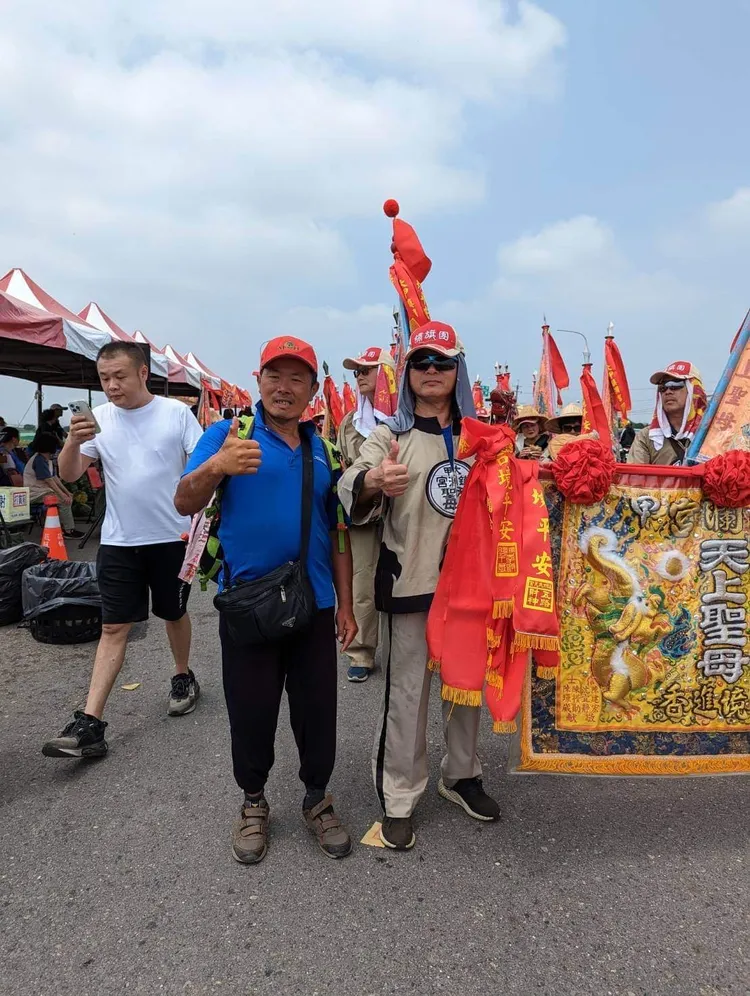 江文堂不被病魔打敗，徒步旅程，讓自己人生更精采。江文堂提供