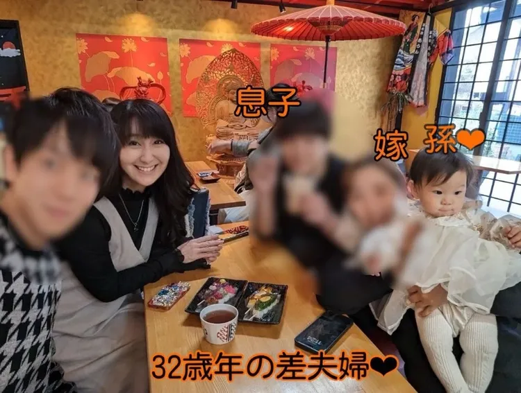 「蔵田りつ子」已有一6個月大孫子，全家大小經常一同出遊。翻攝自IG chiwapara