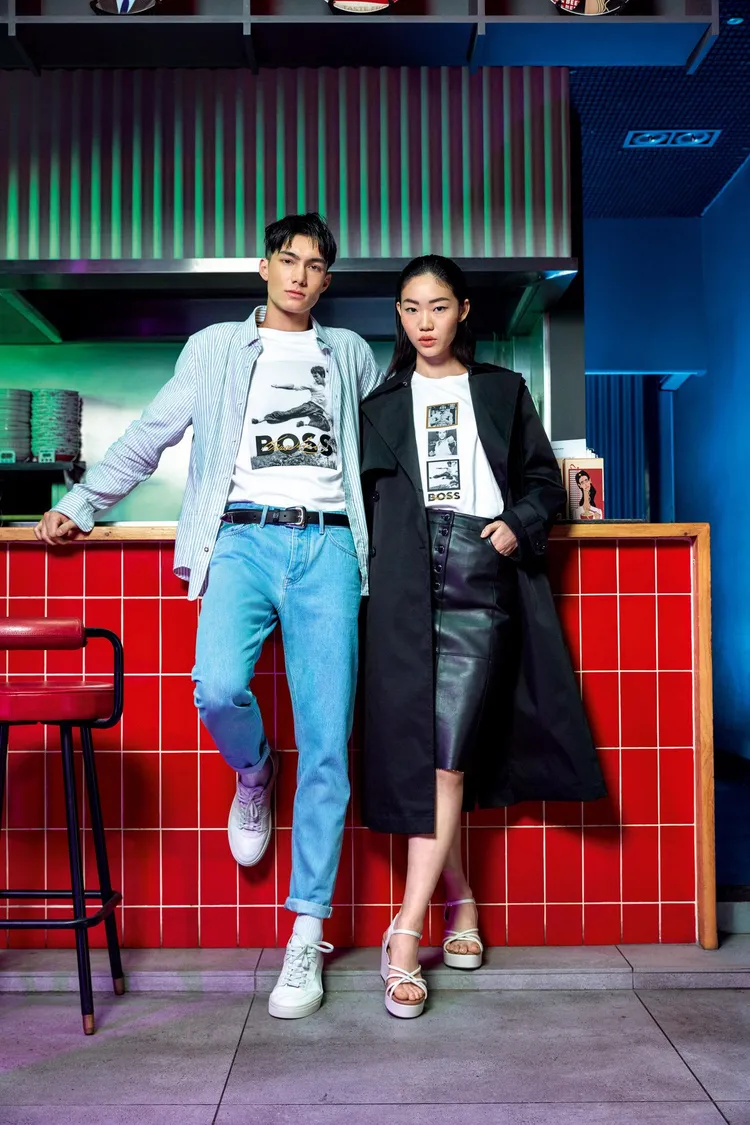 Bruce Lee系列含括多款中性設計的T恤與連帽衫。品牌提供