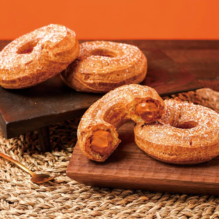 泰奶原味甜圈只在限定門市販售。業者提供