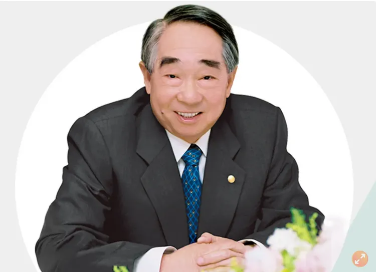 長榮集團創辦人張榮發。翻攝張榮發慈善基金會網站