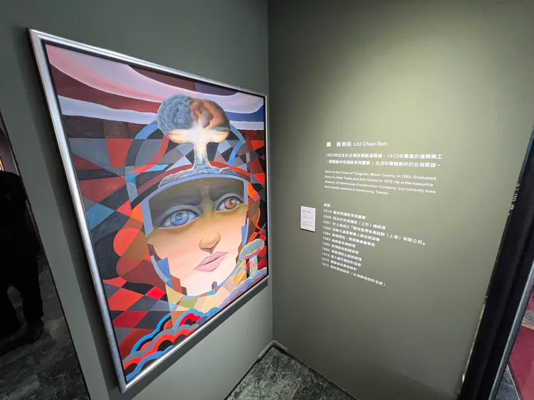 此次展出作品。葉家銘攝