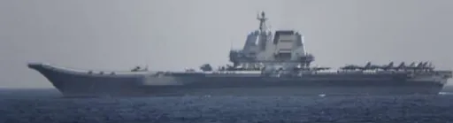日防衛省：共軍山東艦通過巴士海峽赴南海