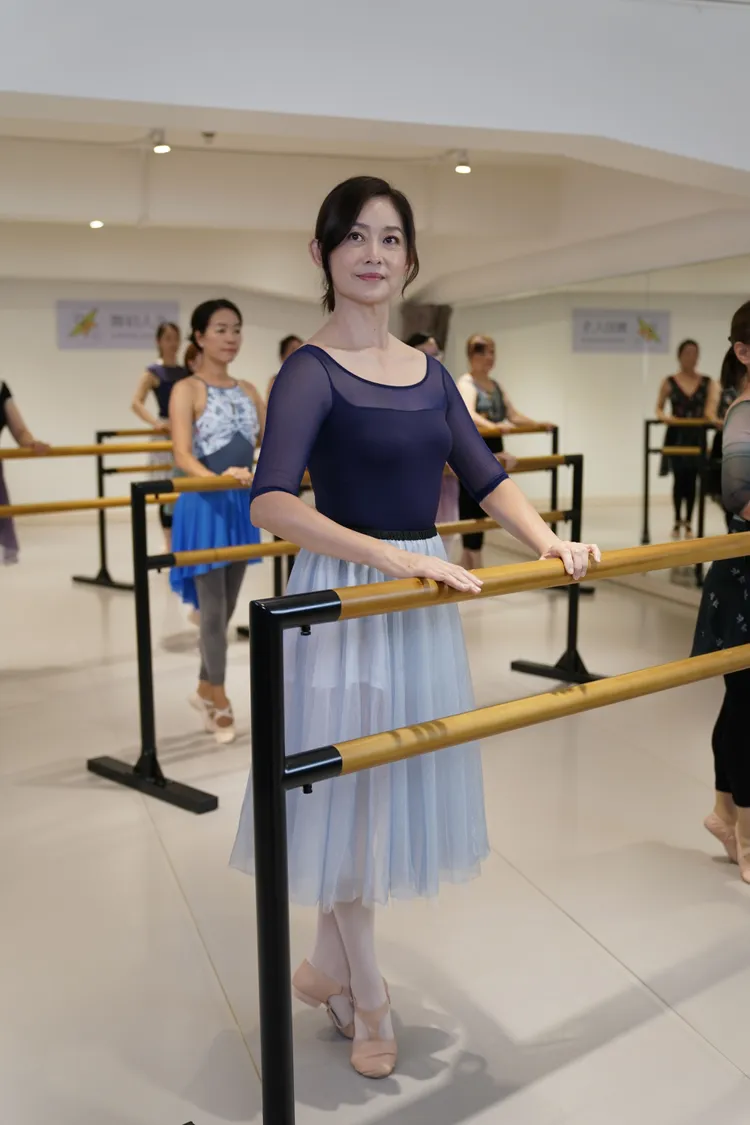 劉瑞琪為戲苦練芭蕾舞。客台提供
