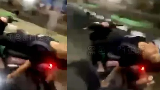  影片告訴你「躺著真的沒有更好」！ 騎士炫技下一秒oh真的好慘