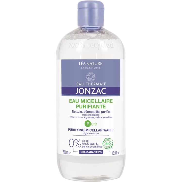 Jonzac活泉平衡保濕卸妝水，500ml／900元。品牌提供