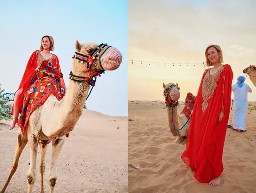 黑澀會美眉成電商女帝!豪撒300萬帶員工遊杜拜 爽戴1億元項鍊