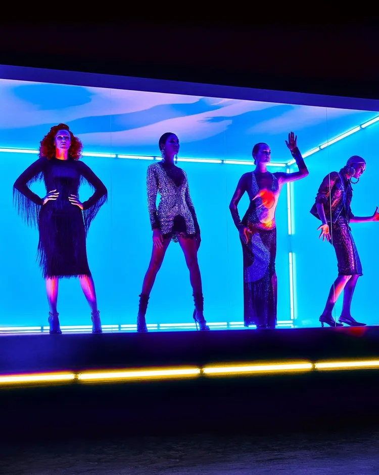 TOM FORD 2023秋冬系列以3段由知名攝影師Steven Klein掌鏡的影片呈現。翻攝tomford IG