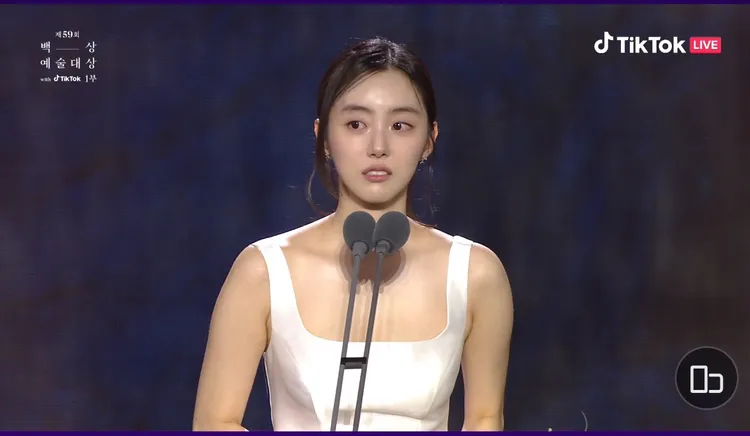 朴世婉以《樂透大作戰》獲得最佳女配角肯定。翻攝翻攝TikTok