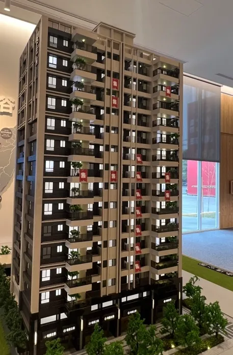 戶數單純住宅，對於購屋族而言房價較容易出現上揚。葉家銘攝