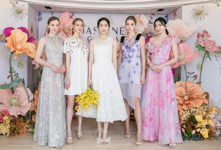 今品牌在位於仁愛路上的店面舉辦異想花園系列發表秀。品牌提供