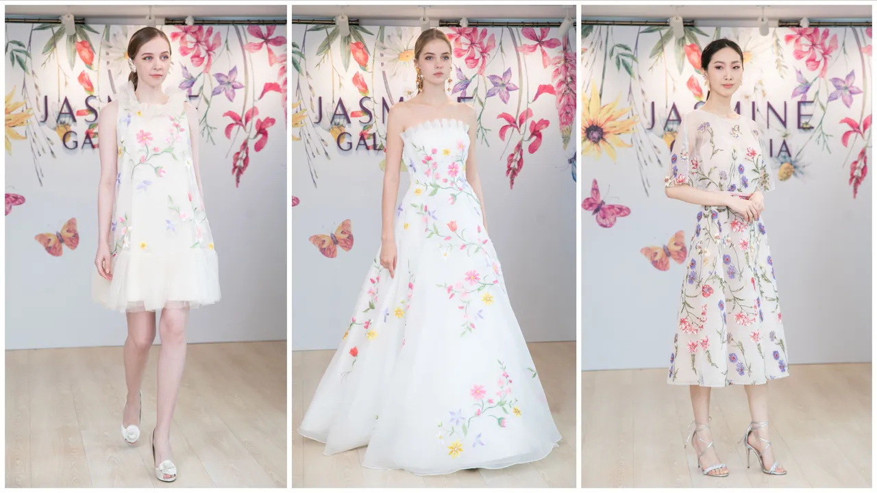 JASMINE GALLERIA異想花園系列，唯美純淨的白色系設計。品牌提供