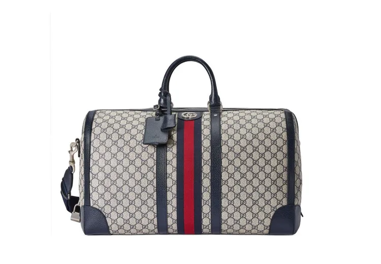 GG Blue旅行袋，8萬8500元。品牌提供