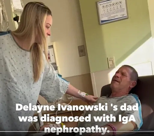 爸爸獲「匿名者」捐腎 看到女兒穿病人服他秒懂了爆哭