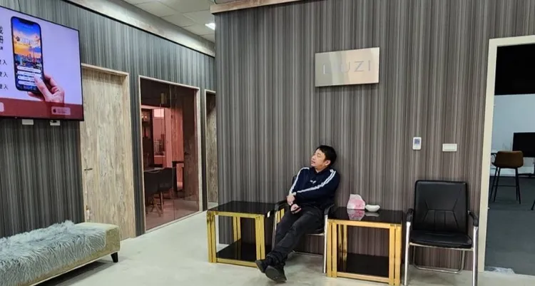 溫兆宇在內湖新的影視公司。溫兆宇提供