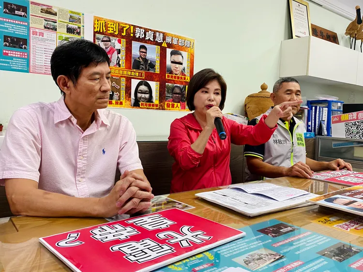 賴惠員質疑對手總統級花費四處抹黑攻擊。王志弘攝