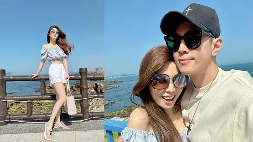 四寶媽女星這個腰太狠了!雪白長腿不怕曬 放閃曝神隊友一日行程