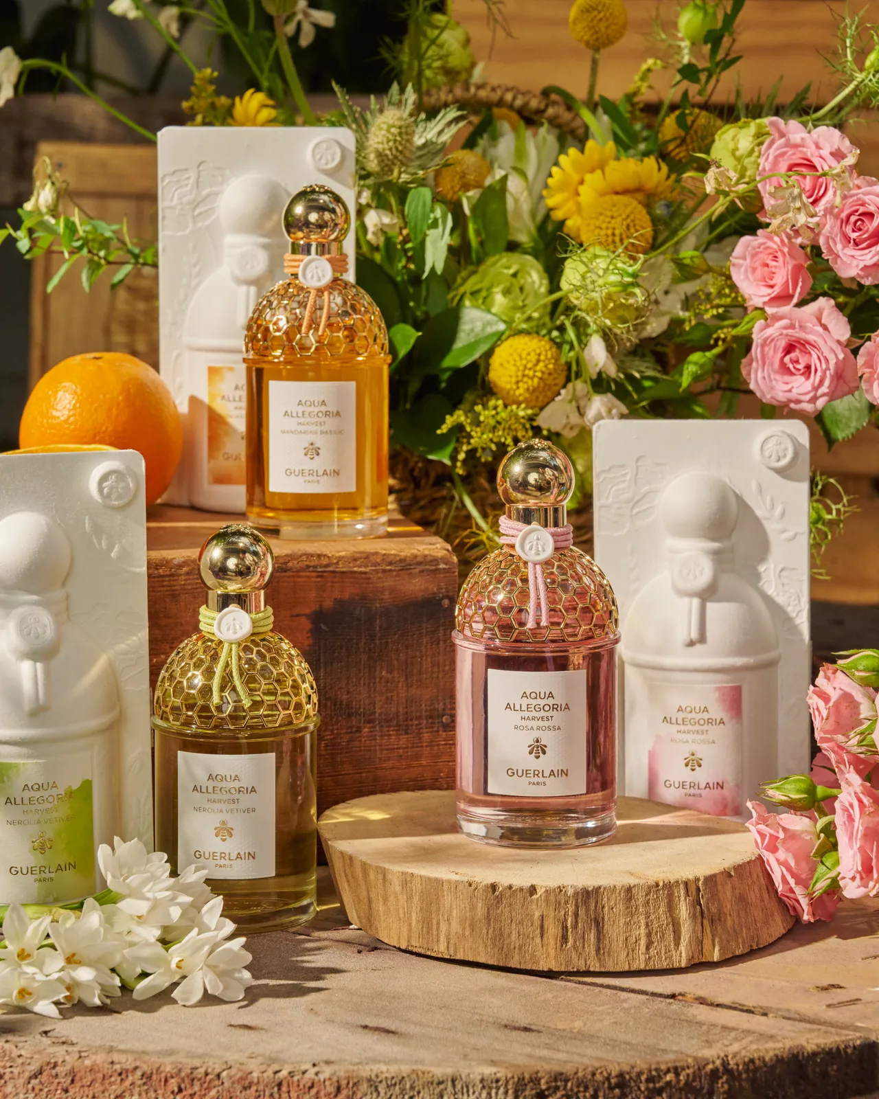 嬌蘭花草水語淡香水盛採限定版香氛，各125ml／6370元。品牌提供