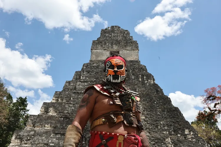 瓜地馬拉蒂卡爾（Tikal）國家公園位於瓜國北碇省，公園中大型的金字塔神殿建築至少有10座。中央社
