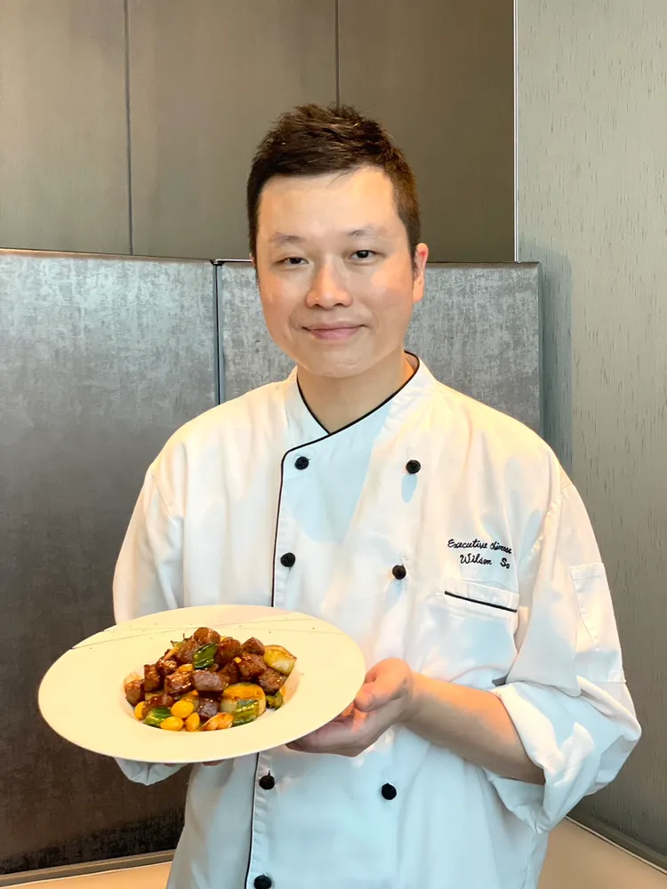 望月樓主廚蘇權暉。曾仲葳攝