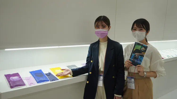 中衛在日本推出的彩色口罩，曾在Loft名列TOP10熱銷商品。中衛提供