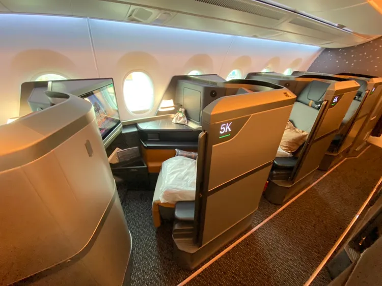 星宇內艙。陳怡文攝