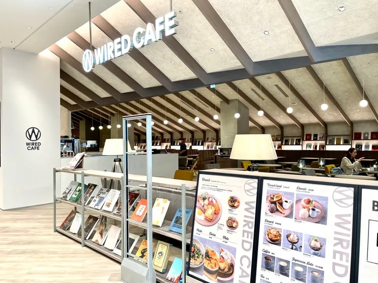 WIRED CAFE大直NOKE店以「交流」為主題誕生。曾仲葳攝