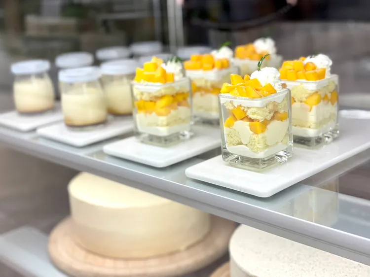 小小樹食NOKE忠泰樂生活除提供蔬食餐點外，同步開賣甜點。曾仲葳攝