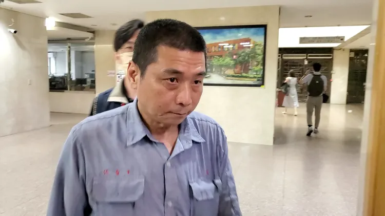 詠灃公司員工張春生，20萬元交保。呂志明攝