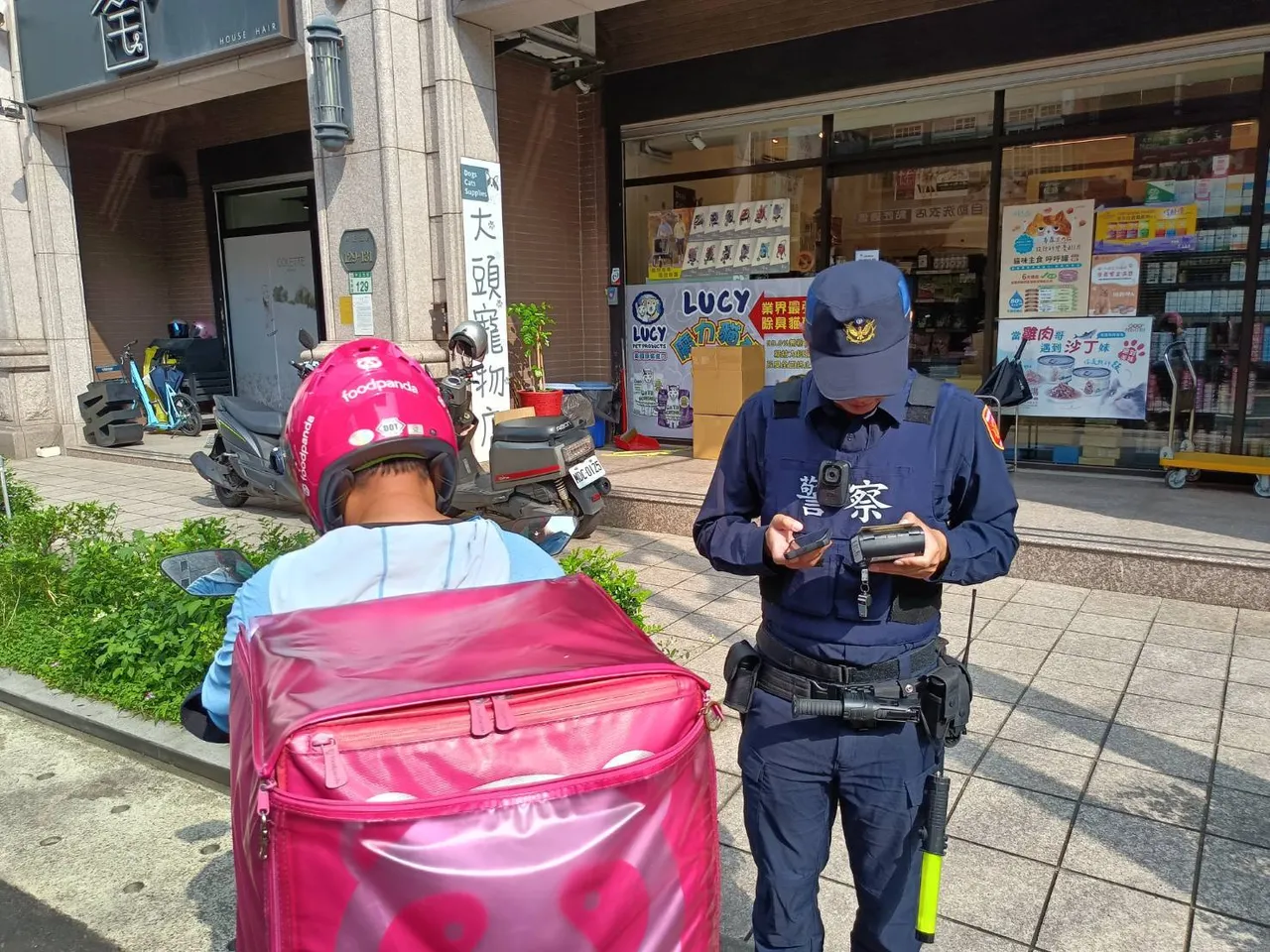 警方規劃勤務加強取締違規。翻攝畫面