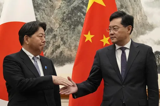 日中外長會談 林芳正提台海和平穩定重要性