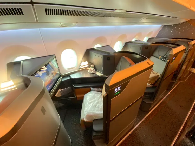 星宇內艙吸引人。陳怡文攝