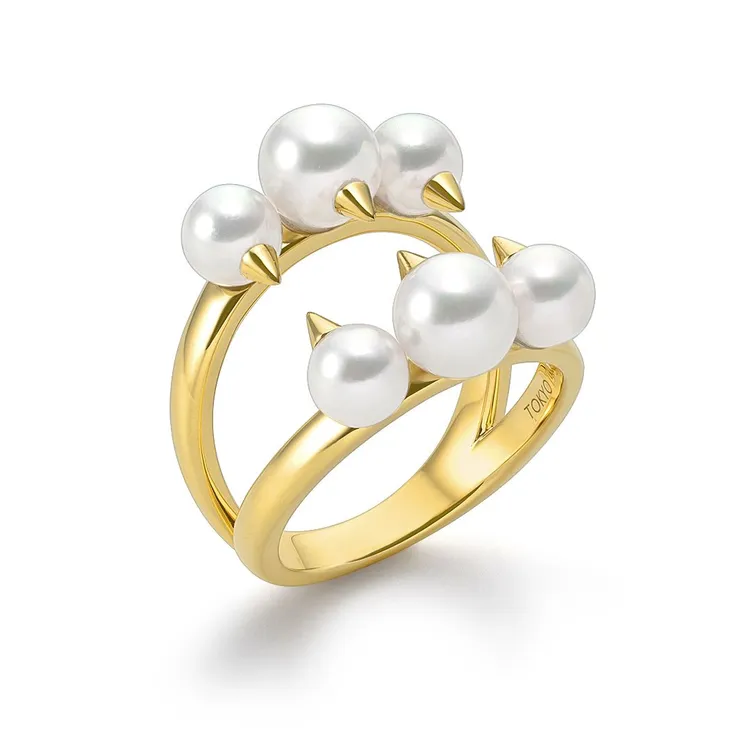 TASAKI danger signature戒指，9萬400元。品牌提供