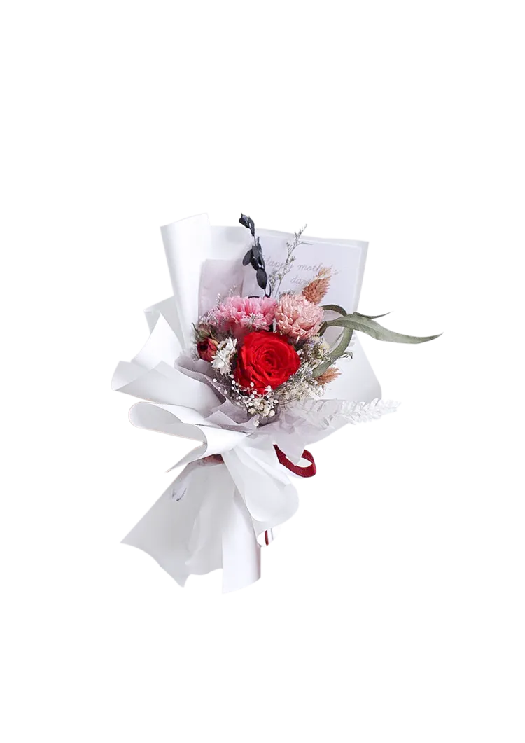 MORNING CAT母親節永生擴香花束。業者提供