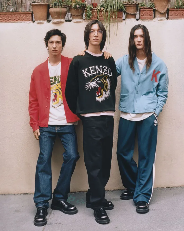 Varsity Jungle系列以品牌擅用的圖案符碼，呈現大象和老虎印花圖案主題，打造一系列常春藤學院風格的衣著款式。品牌提供