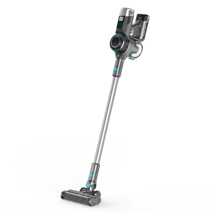 禾聯無線手持吸塵器全配組，原價27,700元，展場價9900元。業者提供