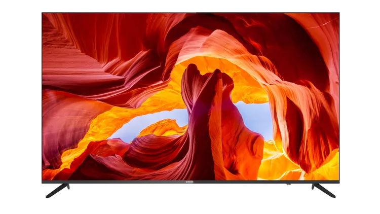 大同65型4K QLED AndroidTV液晶顯示器，原價34,900元，展場價25,900元，買再送大同復古紀念電風扇1台。業者提供