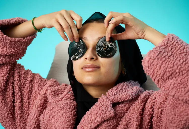 醉人花海眼膜，150元。品牌提供