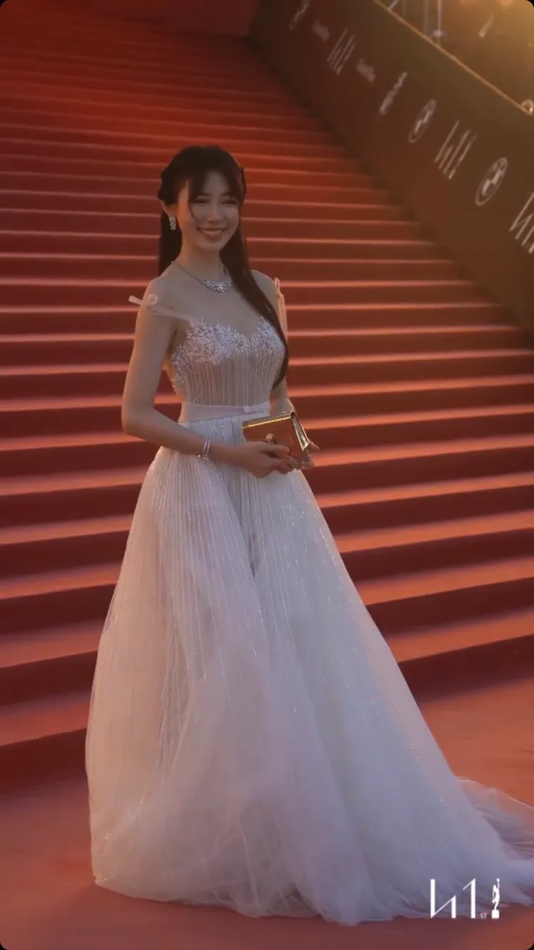 林明禎散發仙氣。翻攝香港電影金像獎IG