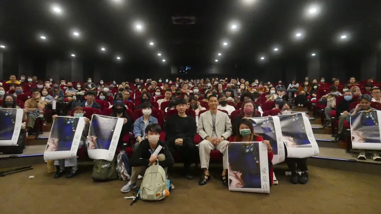 《愛是自私》昨在台舉辦映後活動。天馬行空提供