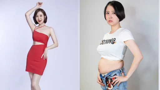 李亮瑾產後暴肥12公斤飄嬸味 雪恥秀S曲線對比照超驚人