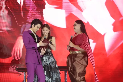 宋芸樺奪鬼妻娜娜嬰兒甜依曾敬驊「這我們孩子」 泰星查農克服食物中毒敬業到場